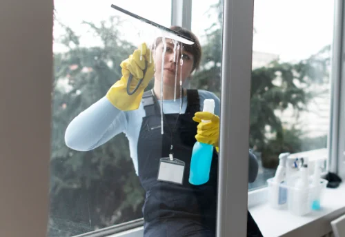Nettoyage de vitres intérieures et extérieures à Échilleuses